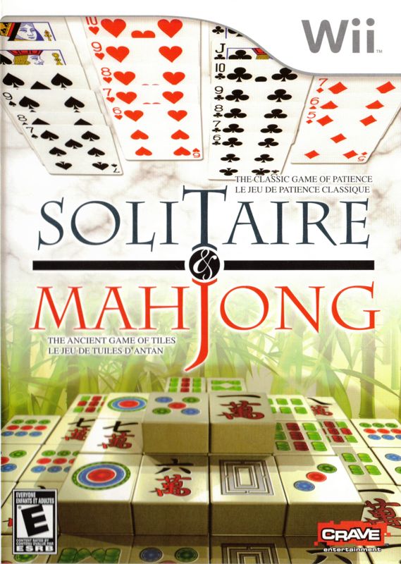 Solitaire & Mahjong box art for Wii